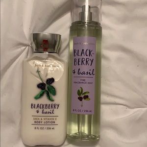 black berry and basil body bundle